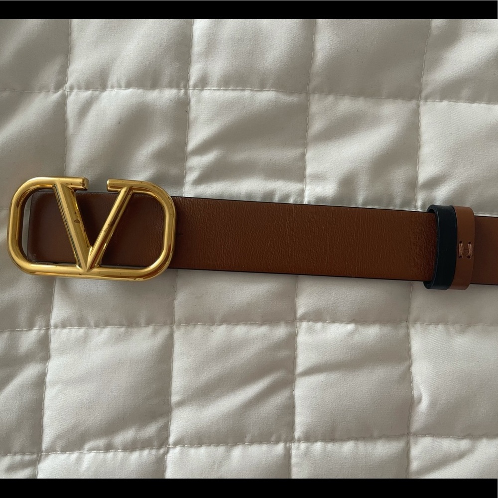 Valentino Reversible Vlogo Signature Belt